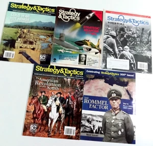 5 Strategy & Tactics War Magazines #1 #294 #299 #304 #307 NICE CONDITION - Picture 1 of 7