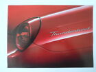 FORD THUNDERBIRD orig 2001 USA Mkt Glossy Sales Brochure Catalogue - Roadster