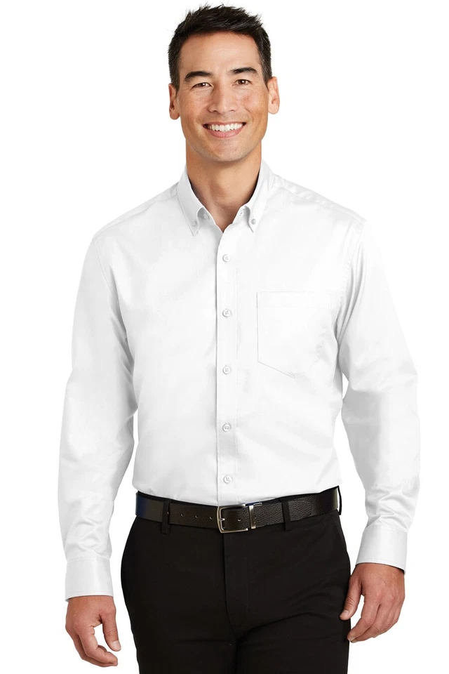 Camisa de sarga TS663 Port Authority Tall SuperPro Foto 1 de 1