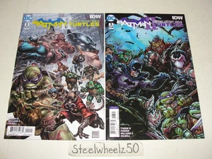 Lote de cómics Batman Teenage Mutant Ninja Turtles II #2 y 3 DC 2018 Robin Vs Bane - Imagen 1 de 3