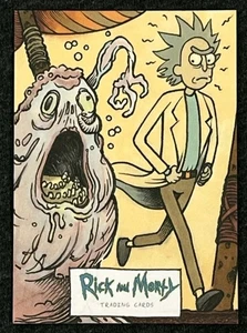 Rick and Morty Cryptozoic Season 1 Sketch Card Dan Burn Webster 1/1 Rick - Picture 1 of 2