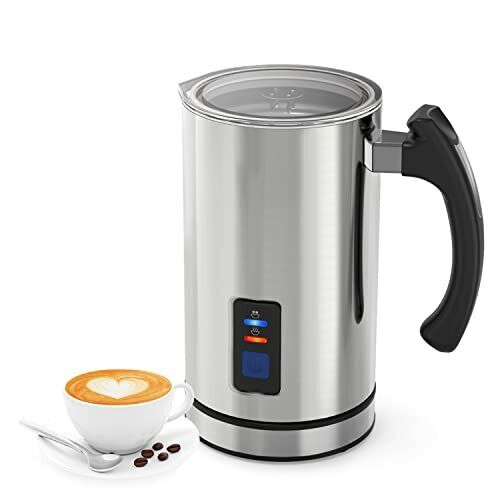 Electeic Milk Frother 4-in-1 Hot & Cold Froth Maker | Milk Coffee Hot Chocolate Photo Related
