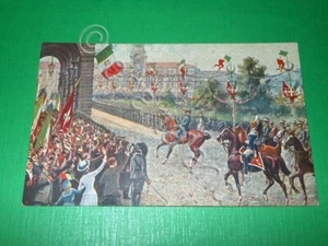 Cartolina Trieste italiana - La grande rivista 1919 ca. - Bild 1 von 1