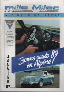 MILLE MILES 16 S1 ALPINE A366 R8 GORDINI 1500 175CV ALPINE A110 1300 VC en VR - Imagen 1 de 2