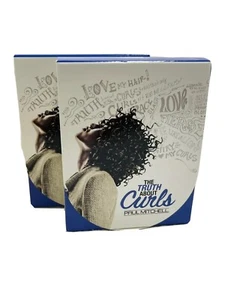 2 PAUL MITCHELL THE TRUTH ABOUT CURLS SAMPLER KIT 0.5oz READ DESCRIPTION PLEASE - Picture 1 of 3