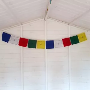 Banderas de oración tibetanas Tara verde - Imagen 1 de 3