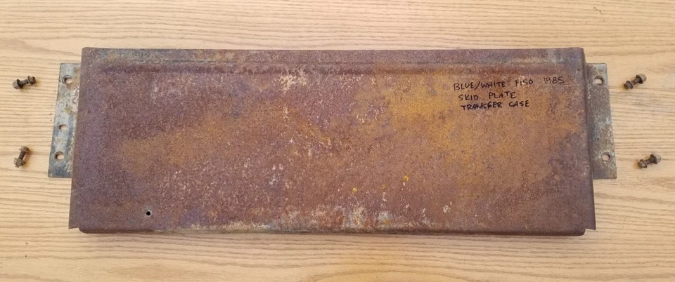 Skid Plate Transfer Case 1980-86 Ford Bronco Truck F150 F250 F350 1986 86 85 80 - Image 1 of 4