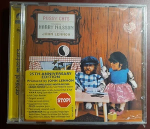 HARRY NILSSON-PUSSY CATS 25TH ANNIVERSARY+BONUS *2CD BRAND NEW SEALED SIGILLATO - Imagen 1 de 4