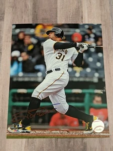 Jose Tabata Signed 8x10 Photo File COA Pittsburgh Pirates Yankees B - Picture 1 of 1