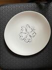 Black Prince Johnson Bros Hand Engraving Made in England 10 1/4x9.5 Dinner Plate