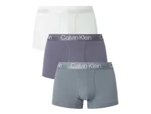 Boxer Calvin Klein da uomo confezione da 3 boxer struttura moderna multicolore - Foto 1 di 9