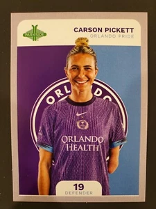 2025 Parkside NWSL Soccer - CARSON PICKETT, Orlando Pride Team Set Card #15 - Picture 1 of 2