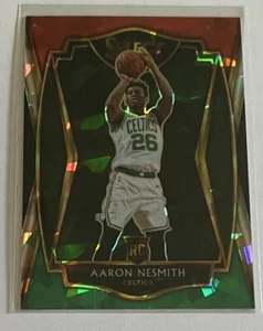 AARON NESMITH - 2020-21 Select - RED WHITE GREEN CRACKED ICE RC PRIZM - Premier - Picture 1 of 2