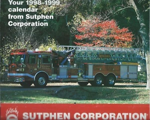 Fire Equipment Calendar - Sutphen - Customer Photos - 1998-1999 (DB409) - Picture 1 of 1