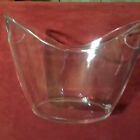 ICE BUCKET CLEAR 4 LITTER WITH SIDE HANDLE SET OF 2 NEW NEVER USED