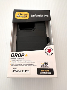 OtterBox Defender Pro Series Case & Holster for iPhone 13 Pro (6.1") Only Black