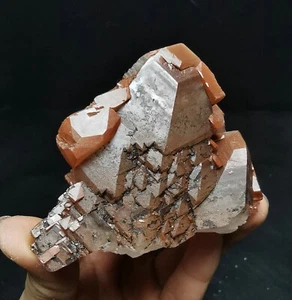 Muestra mineral de calcita torreta roja natural rara 247 g Hubei - Imagen 1 de 23