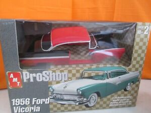 AMT Pro Shop 1956 Ford Victoria Plastic Model Kit 1:24 SEALED in Box