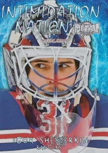 2020-21 UD Skybox Metal Universe Intimidation Nation IGOR SHESTERKIN #IN-1 NYR - Picture 1 of 1