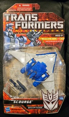 Transformers Generations Scourge Deluxe Class Action Figure Brand New MOC - Image 1 of 2