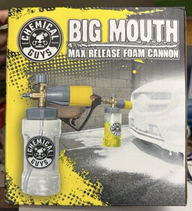 NUEVO Cañón de espuma Chemical Guys EQP324Big Mouth Max Release para lavadoras a presión Foto 1 de 1