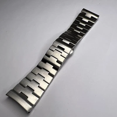 Pulsera de acero Officine Panerai de 24 mm PRSG con despliegue de 20 mm para PAM00299 Foto 1 de 4