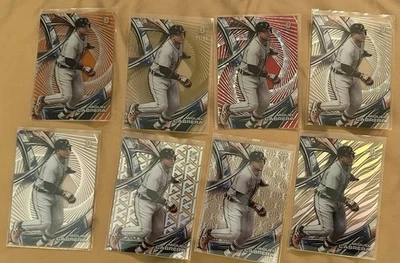 2016 Topps High Tek-Miguel Cabrera Variants 8 Total SSPs, Color, Patterns #HT-MC - Image 1 of 4