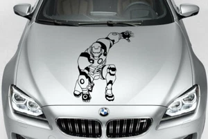 IRONMAN MARVEL COMICS SUPERHERO VINYL DECAL CAR TRUCK TRIBAL - Picture 1 of 1
