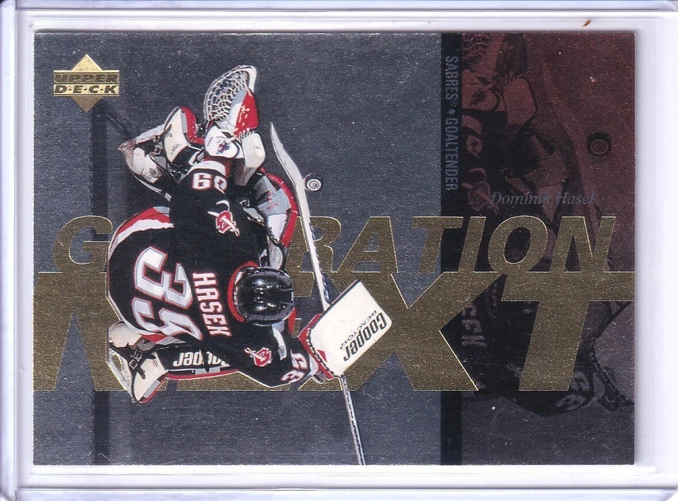 1996-97 Upper Deck - DOMINIK HASEK / ROMAN TUREK - #X28 Generation Next - Image 1 of 1