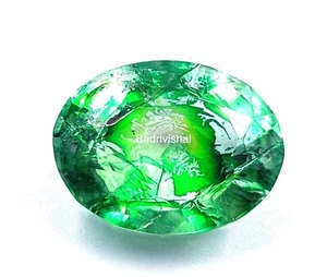 BIG 13.10ct. Natural Colombian Emerald *Extra Fine* Color 17MM-13MM - Picture 1 of 7