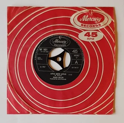 Roger  Miller  -  Little  Green  Apples - 1967 UK  7" Single  -  MERCURY MR 1021 - Image 1 of 4