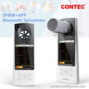 Digital Color Spirometer Handheld Lung Volume Device Mouthpiece PC Software - Bild 1 von 12