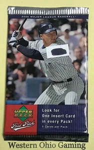 2006 Upper Deck First Pitch Baseball Card Pack NEW Sports MLB - Picture 1 of 1