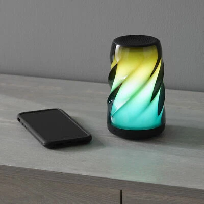 Blackweb Bluetooth Wireless Speaker with Color Changing LED Lights BWA19AAS91 - Image 1 of 4