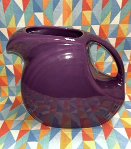 NEW FIESTA LARGE DISK PITCHER Mulberry FIESTAWARE disc 67 OZ Free Shipping - Picture 1 of 6