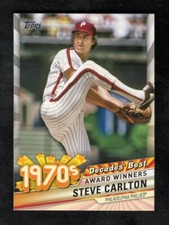 Steve Carlton Insert 2020 Topps Decades' Best Series 2 #DB37 Baseball Card