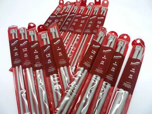 Knitting Needles Whitecroft Essentials Knit Pins 17 Sizes in 25cm Length - Picture 1 of 18