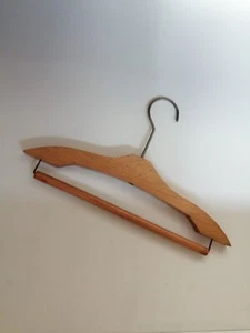Vintage Holz Hosenbügel Schneider Kleiderladen Deko 60er Jahre Kleidung Hosenständer - Bild 1 von 11