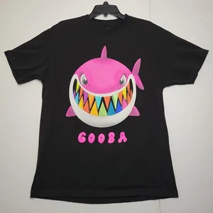 Tekashi 69 Gooba Wild Shark T-Shirt Black Rainbow 6ix9ine Adults Size L Large - Picture 1 of 9