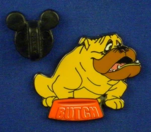 Bull the Bulldog & Bowl LE Lady and the Tramp 50th Anniversary Pin # 36580 - Picture 1 of 3