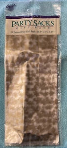 Partysäcke/Geschenktüten/Säcke 25⭐Goldstern⭐ Bedruckt Kristall Kreativprodukte Inc - Bild 1 von 4