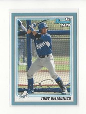 2010 Bowman Prospects Blue #BP50 Tony Delmonico Dodgers 480/520