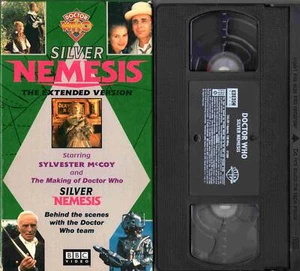 Doctor Who VHS Silver Nemesis Extended Version plus Documentary - Picture 1 of 3