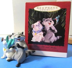 1995 Hallmark Ornament Percy, Flit y MECKO Pocahontas - Imagen 1 de 14