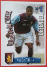 Ulises de la Cruz of Aston Villa - Shoot Out 2003/04 card