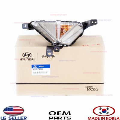 LÁMPARA INTERMITENTE DELANTERO DERECHO ⭐GENUINA⭐ HYUNDAI ELANTRA SEDÁN 2019-2020  Foto 1 de 4