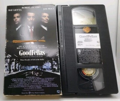 GoodFellas VHS, Pre-owned, Very Good Condition, 1991 Warner Home Video  Foto 1 de 2