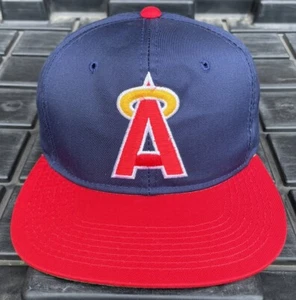 NWOT Vintage California Angels Youngan The G Cap Plain Logo SnapBack Hat Cap - Picture 1 of 10