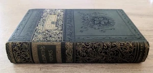 c. 1890 GOLDSMITH'S POEMS and PLAYS Antique Rare Copy HB RARE ERROR - Foto 1 di 18