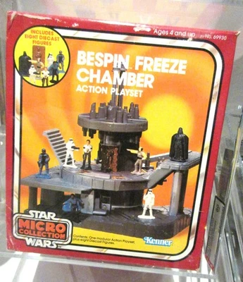 1982 Kenner ESB Star Wars Micro Collection Bespin Freeze Chamber MIB AFA 80 - Imagem 1 de 4